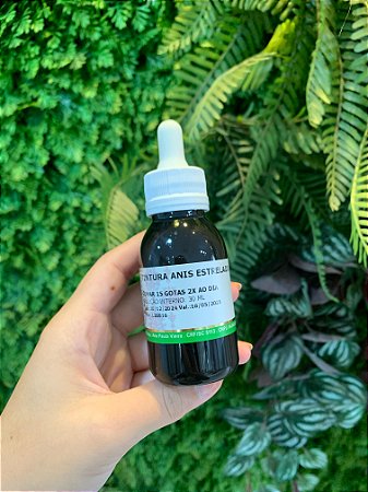 Tintura anis estrelado 30ml