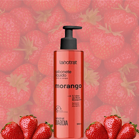 Sabonete Líquido Morango - 190ml