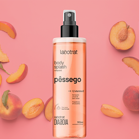 Body Splash Pêssego - 190ml
