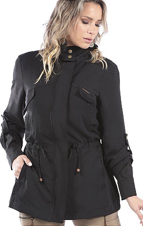 Casaco Parka Milunka - Preto