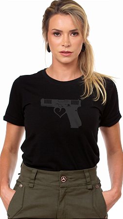 T-shirt ARMÍFERA "Arma"  - Preta