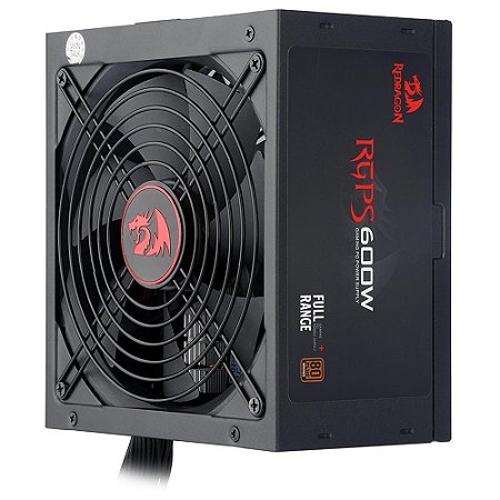 Fonte Redragon RGPS, 600W, 80 Plus Bronze - JBCJ3V2BH
