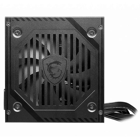 Fonte MSI MAG A600DN, 600W, 80 Plus White, PFC Ativo, Com Cabo, Preto - 78CPK9GQ2