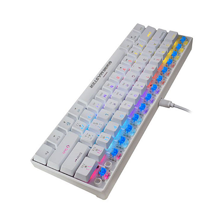 TECLADO K-MEX MECANICO GAMER SPECTRAFURY BRANCO  RBG - 3PGPP2QCV