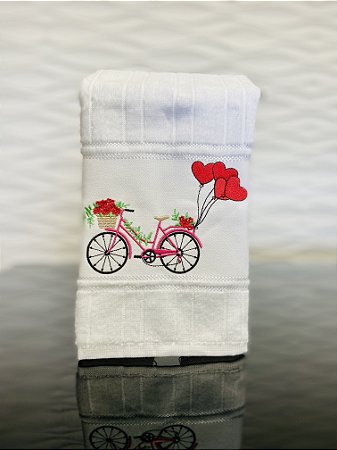 Toalha Bicicleta com balões