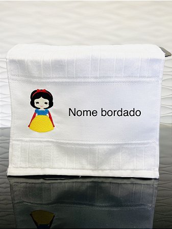 Toalha personalizada - Branca de Neve