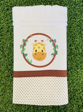Toalha de boca Safari - Girafa