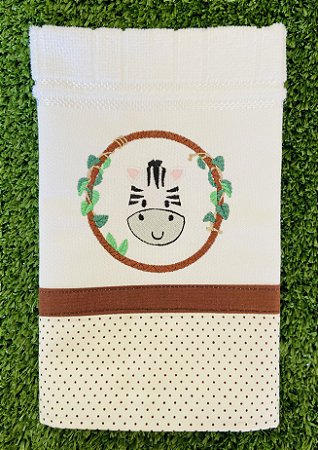 Toalha de boca Safari - Zebra