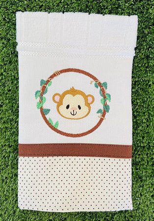 Toalha de boca Safari - Macaco