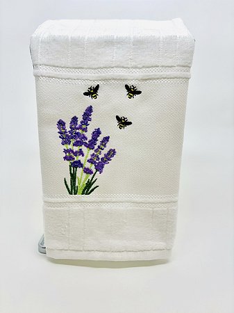 Toalha Lavanda com Abelhas