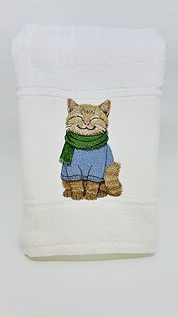 Toalha Gato Realista