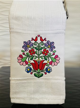 Toalha Flores Húngaras