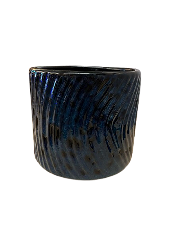 VASO MAR AZUL + PRETO