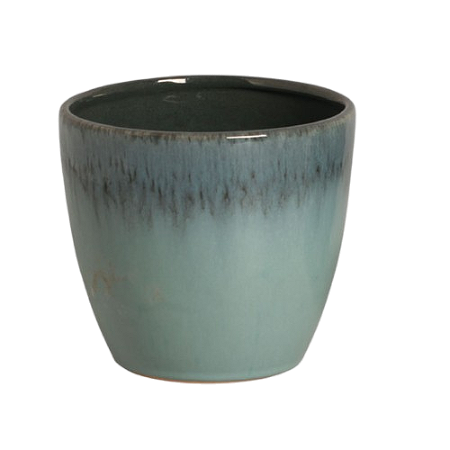 VASO ORQUÍDEA AZUL NEVOA