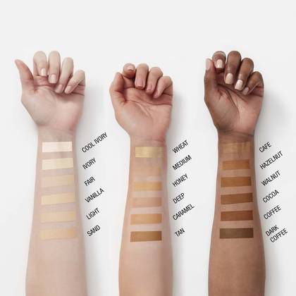 maybelline fit me concealer swatches