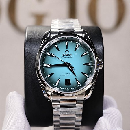 Relógio Omega Seamaster Aquaterra Azul Automático
