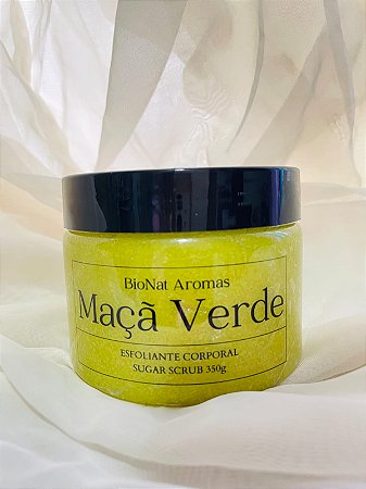 Esfoliante Corporal (sugar scrub). MAÇÃ VERDE