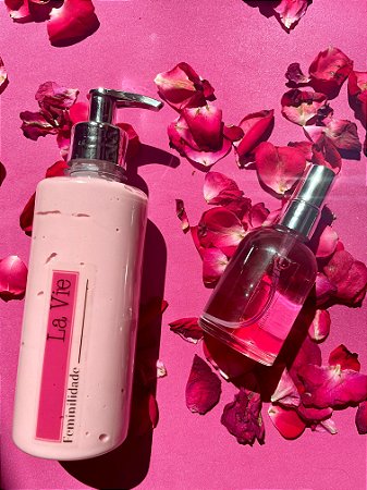 Kit Creme Corporal + Perfume "La Vie"