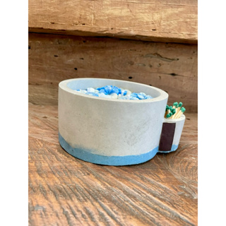 Vela ConDecor Soft 350g com porta fósforos (cores e aromas personalizados).