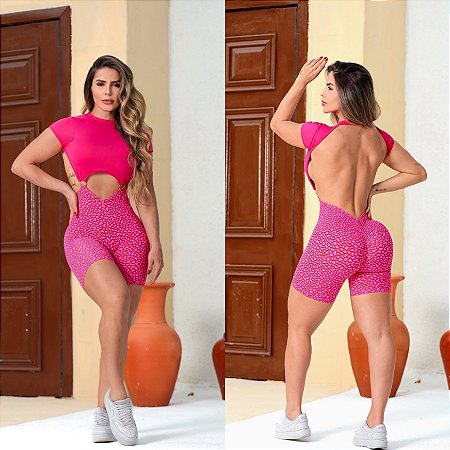 Macaquinho Cropped Onça