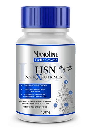 NANOLINE HSN NANO X NUTRIMENT Capsulas Anti-envelhecimento