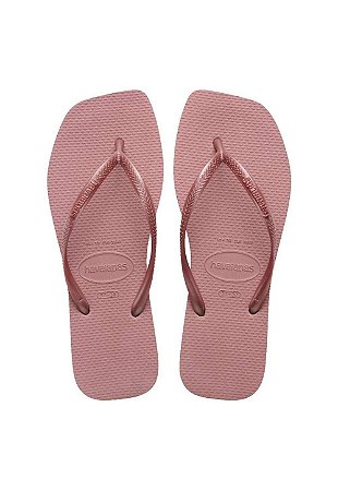Havaianas slim square lisa rosa