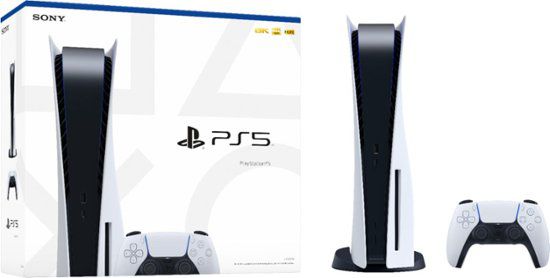 Console Playstation 5 Digital + 2 Controles Dualsense Brancos +