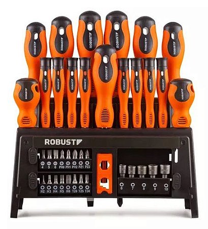 Jogo de Chaves de Fenda, Bits e Soquetes Gedore Robust