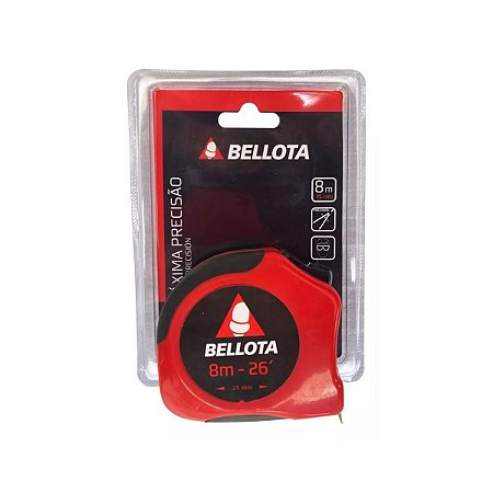 Trena 8 Metros Cm/pol. Profissional De Bolso Bellota