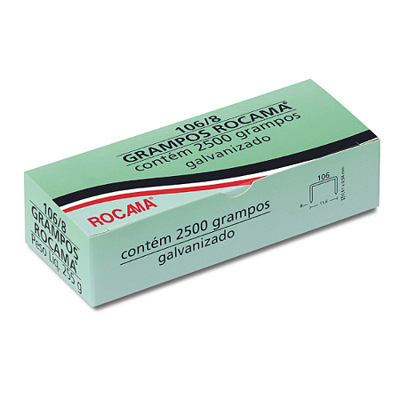 Grampo ROCAMA 106/8MM