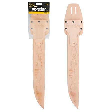 Bainha De Couro Para Lâmina 18 Polegadas Fixa Para Facão Em Sola Natural Vonder Excelente Original.