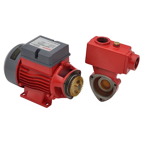Bomba Elétrica De Água Branco BB 500A Monofásico Bivolt Cor Vermelho Excelente Qualidade e Original.