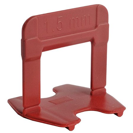 ESPAÇADOR NIVELADOR 1,5MM ECO (VERMELHO) - 50 UNIDADES