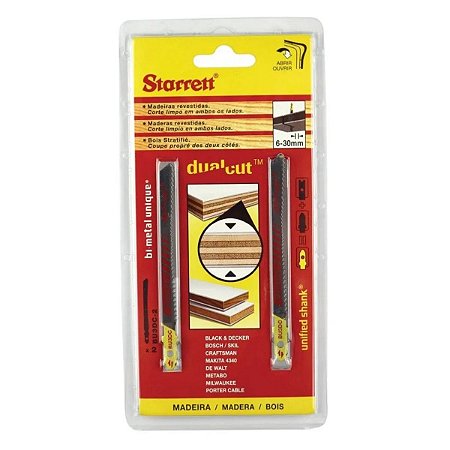 SERRA TICO-TICO BI-METAL 75MM 9-19D COM 2 UNIDADES STARRETT