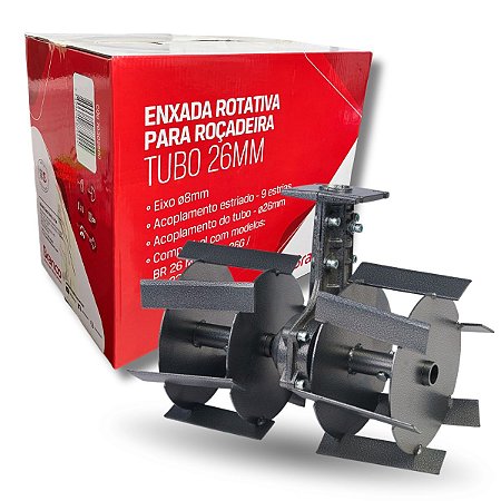 ENXADA ROTATIVA BRANCO DE 26MM