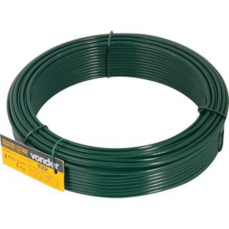 ARAME REVETIDO PVC VERDE VONDER BWG 14