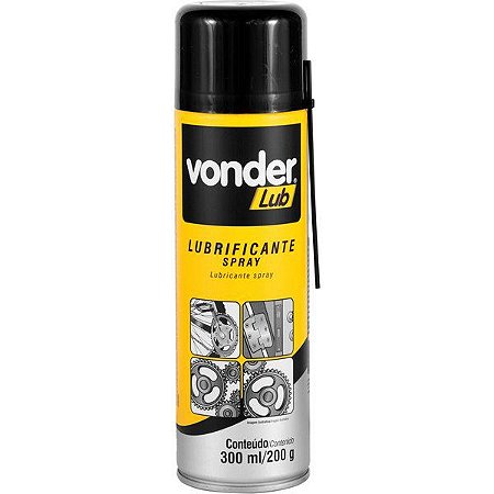 Lubrificante em spray 300ml/200 g Vonder - Kyore Store