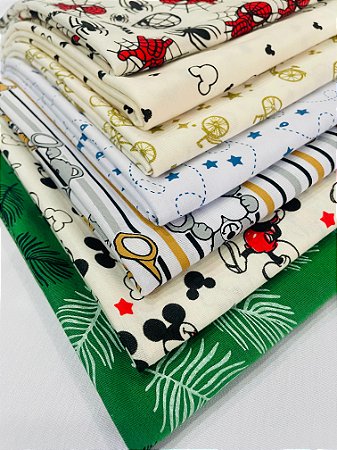 RETALHOS GRANDES DE MALHAS ESTAMPADAS - ESTAMPAS DE MENINO