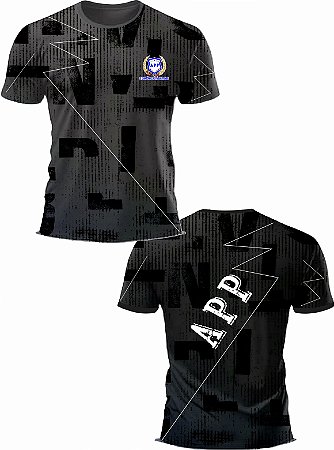 CAMISETA ESCOLA - EE ANTONIO DE PÁDUA - PRETA