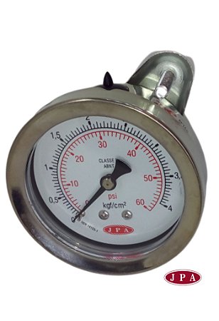 MANOMETRO ANGULAR 62MM 60PSI X 4KG ROSCA ¼