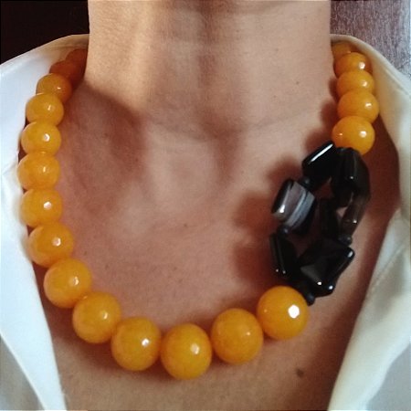 Colar Ágata gema