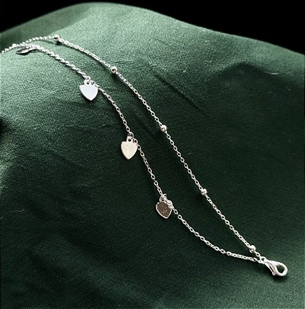 Pulseira Dupla Coracao