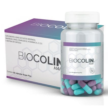 Biocolin Hair - 60 caps. - Central Nutrition