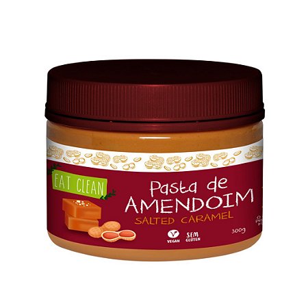 Pasta de Amendoim - 300g - Salted Caramel - Eat Clean