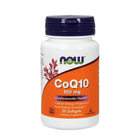 Coenzima Q10 Ubiquinol - 100mg - 60 caps. gelatinosas - Now