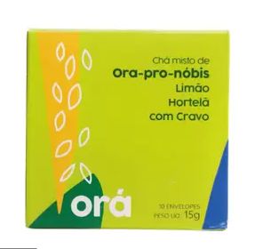 Ora-Pro-Nóbis com Limão Cravo - 10 sachês - Orá