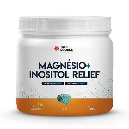 Magnésio Inositol + Vitaminas e Mineirais - 300g - Limonada - True Source