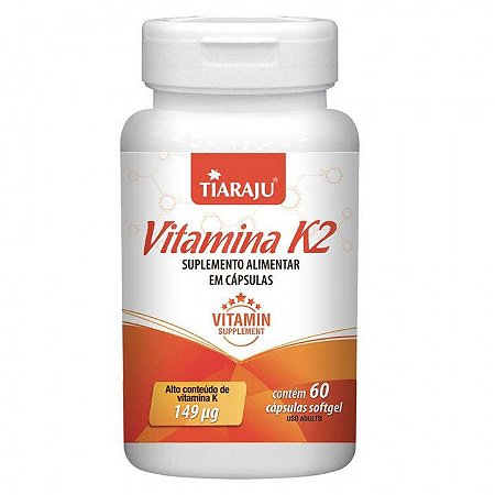 Vitamina K2 - 60 caps. - Tiaraju