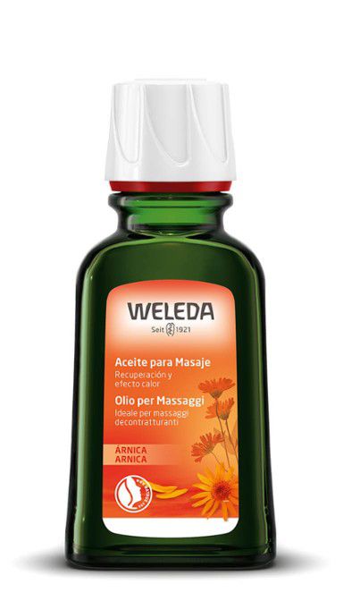 Óleo p/ Massagem - 50ml - Bétula e Arnica - Weleda