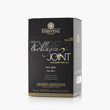 Collagen 2 Joint - 30 sachês 11g - Limão - Essential